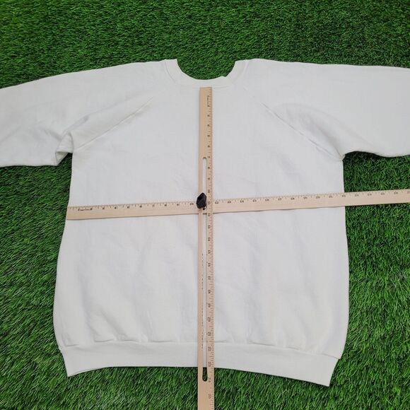 Vintage 1988 Beverly-Hills Sweatshirt Womens XL 22x23 White - Picture 4 of 15